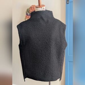 Zara Black Textured‎ Vest